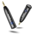 thumbnail image 1 of ZOACHII Adaptador auxiliar Bluetooth para automóvil, receptor de audio inalámbrico Bluetooth 5.0 con conector de 3,5 mm para vehículo, camión, hogar, altavoz estéreo, auriculares, transmisión de músic, 1 of 5