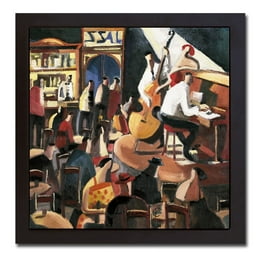 絵画 JAZZ ART Artistic Home Gallery Jazz Club & Blue Jazz by Didier