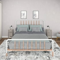 Ada Home Decor Furniture Light Mocha 2 Tier Nassau Nightstand Set