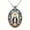 B, variant on Magnetic Three Layer Round Necklace Metal Inlaid Elegant Temperament Collar Chain for Women