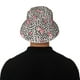 thumbnail image 5 of Balery Rose Mix Leopard 3 Sombreros para el sol para hombre y mujer, sombrero de pescador con UPF 50+, 5 of 6