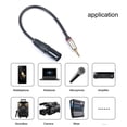 thumbnail image 2 of Cable De Audio Cable de datos 0.3m 3.5mm Estéreo TRS Macho a XLR 3Pin Macho Cable de Audio Cable de Micrófono, 2 of 7