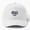 White, variant on God Bless America Baseball Hat, Faith and Country Statement Design, Classic Everyday Cap