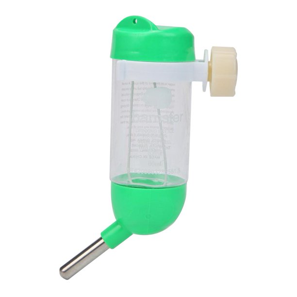 Wdftyju Dispensador de agua para hámster de 80 ml, hervidor a prueba de fugas, dispositivo de alimentación de agua para mascotas pequeñas Wdftyju 2ff9du8eq2zf3gw3D02