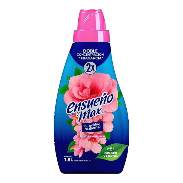 Suavizante de telas Ensueño Max frescura primaveral 1.5 l
