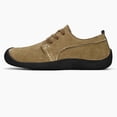 thumbnail image 5 of NOKIO Men'S Slip-On Suede Shoes Men'S Casual Slip-On Sneakers Men'S Suede Loafers Men's Low Top Lace Up Hiking Shoes Outdoor Sneakers Mens Suede Comfort Casual Shoes, 5 of 5