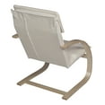 thumbnail image 6 of Mia Bentwood Reclining Chair- Natural/ Beige, 6 of 7
