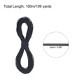 thumbnail image 2 of Uxcell Elastic Cord Heavy Stretch String Rope for Crafting DIY Sewing Hook Straps Camping Tie Down Strap Dark Grey 2mm x 100m, 2 of 5