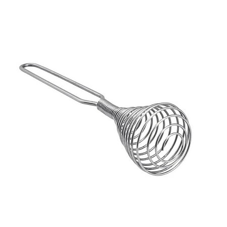 

Gzztg Whisk Stainless Steel Rotating Hand Press Whisk Whip Mixer Egg Beater Blender Tools Home