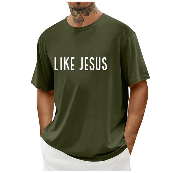 PNTUTB Men's Valentine's Day Themed Fashion Prints Short Sleeve Crew Neck Casual Loose Comfortable T-shirt