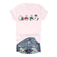 thumbnail image 1 of LUOGENLI T-shirts pour Femme pour Femmes T-Shirt à Manches Courtes à Imprimé Floral à la Mode pour Célébration de Jour / Haut à Col Rond T-shirts pour Femmes T-Shirt Graphique Fête de la Saint-Patrick m, 1 of 3