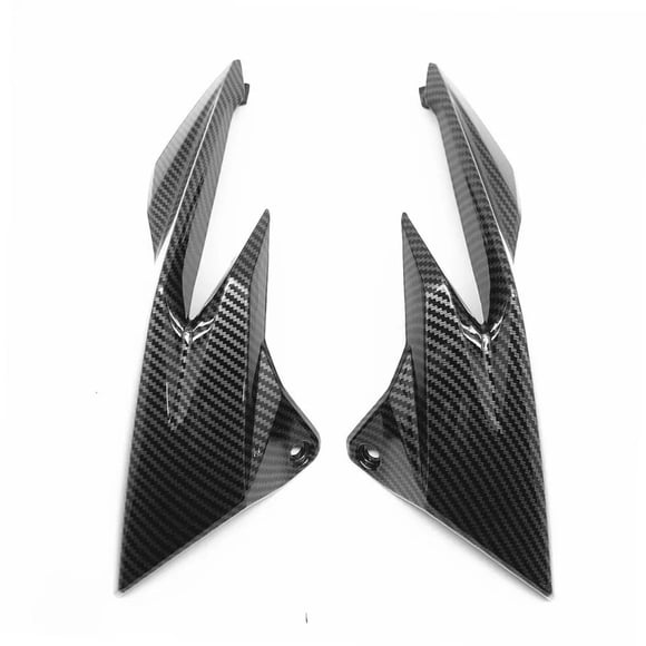 Carbon fiber front side fuel tank vent upper fairing for Honda CB500F 2016 - 2018-