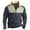 Mens sweatshirt A08 Navy, variant on FASHOFT Mens Quarter Zip Sweatshirt Casual Pullover Vintage Western Graphic Hoodies Long Sleeve Mens Country Jacket Black L