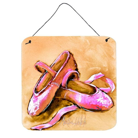 Ballet Shoes Brown & Pink Wall or Door Hanging Prints