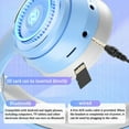 thumbnail image 3 of Cute Cat Ears Headphones Wired Wireless Bluetooth RGB Lighting High Performance Headset with Mic Hifi Stereo Music Gamer Earbuds, 3 of 9