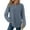Sky Blue, variant on VISALY Women's Oversized Waffle Blouses Long Sleeve Crew Neck Pullover Tops Fashion Tunic Sweatshirts Loose Fit Dressy Casual Waffle Shirts Trendy Fall Outfit Basic Tee Shirts Beige L