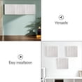 thumbnail image 3 of unbranded 12Ud Paneles Acústicos Beige Versátiles Para Pared Con Función De Reducción De Eco Y Contemporáneo, 3 of 8