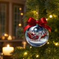 thumbnail image 3 of Qwtwty Christmas Decorations Balls with Hang Rope, Shatterproof Hanging Bauble Pendants for Xmas Tree Holiday Wedding Party Decorations, 3 of 7
