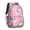Pink French Bulldog, variant on Pink Dog Paw Backpack for School,Cute School Bag,Schoolbag with Adjustable Shoulder Straps & Padded Back,16.9 Inch