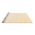 thumbnail image 2 of Ahgly Company Machine Washable Indoor Square Solid Brown Modern Area Rugs, 3' Square, 2 of 4
