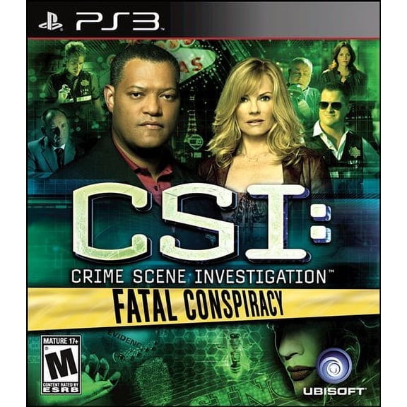 CSI: Crime Scene Investigation Fatal Conspiracy - PlayStation 3