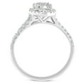 thumbnail image 3 of Pompeii Certified 1.50Ct Marquise Diamond Engagement Ring 14k White Gold Lab Grown, 3 of 4