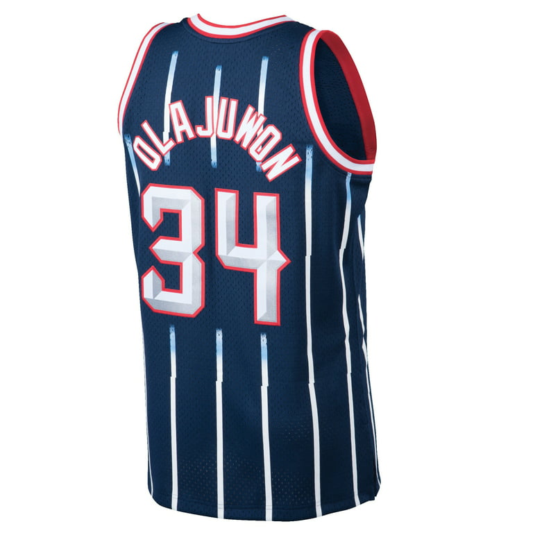 adidas Hakeem Olajuwon Houston Rockets NBA Fan Apparel & Souvenirs for sale