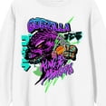 thumbnail image 6 of Godzilla King of the Monsters 1954 Adult White Crew Neck Sweatshirt-Large, 6 of 7