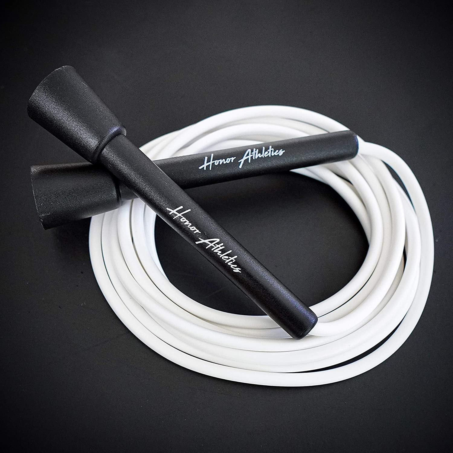 MMA HONOR ATHLETICS Ultimate Speed Rope Jump Rope Best for Double Under Adjustable 10ft Boxing Cardio Fitness Training Condition 