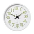 thumbnail image 1 of Reloj de pared redondo "para mitorio Reloj de pared moderno y elegante redondo Reloj pis decorativo para habitación Decoració Sunnimix Reloj de pared del dormitorio, 1 of 8