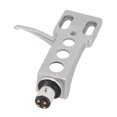 thumbnail image 1 of Phono Headshell, LP Turntable Headshell Mount with 4 Oxygen Copper Wires, Universal Headshell Replacement Fit for Standard H 4 Bayonet S Shaped Posts, 1 of 7