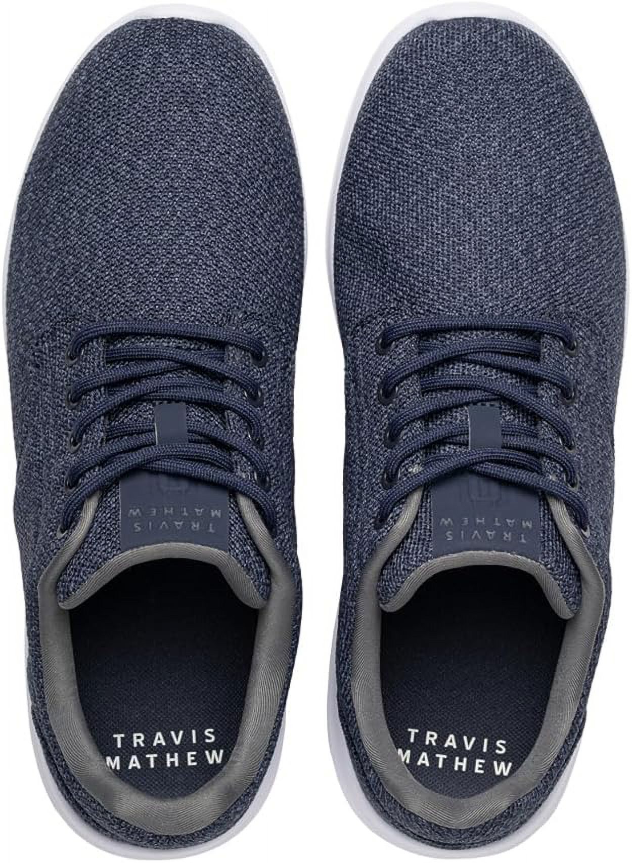 Travis Mathew Men TravisMathew The Daily 2.0 Knit Heather Mood Indigo 12 M New main image 0