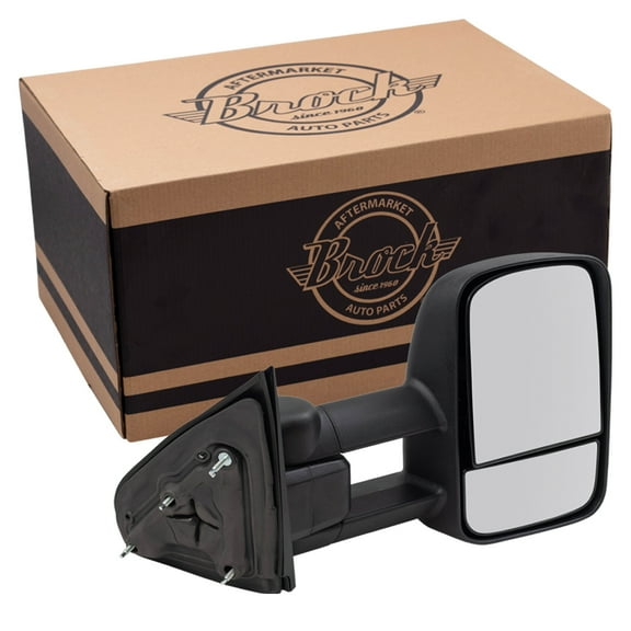 Brock Manual Tow Mirror for 2014-2018 Silverado 1500 Extendable Manual Fold Right 22820396