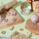 thumbnail image 4 of 14 piezas, 6 estilos diferentes, soportes metálicos para bolas, mini esferas decorativas para el hogar, soportes plateados para piedras y globos terráqueos., 4 of 5