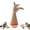 A, variant on Weebles,Wobble Cat Toy,7 Inch Tumbler Interactive Wobble Toy,Self-Righting Wobble Tumbler With Feather Teaser,For Kittens Indoor Cats No Catnip,Silent Interactive Self-Play.(B)