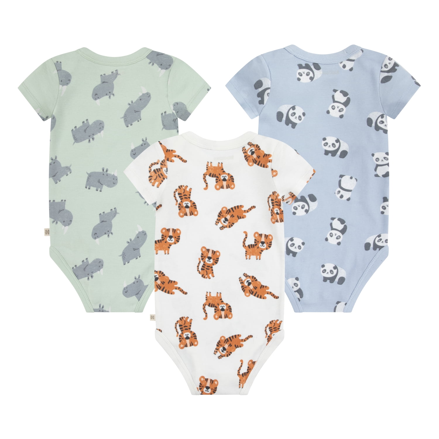 Huggies Baby Boys 3-Pack Bodysuit Set, Sizes NB-18M
