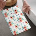 thumbnail image 2 of Pioneer Flower Floral Print Pattern Bathroom Rugs Mat, Non Slip Microfiber Bathroom Rug with Rubber Backing, Soft Mats for Bathroom Floor Tub Shower, 20"x32", 2 of 5