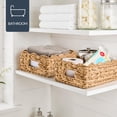 thumbnail image 5 of Best Choice Products 9x12 Scalloped Shelf Baskets, Woven Storage Bins, 4 Pack - Natural, 5 of 8