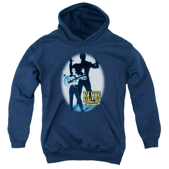 Elvis Presley - Hands Up - Youth Hooded Sweatshirt - Large