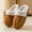 Khaki, variant on Kilaqueen Comfy House Slippers for Couple Women & Men, Cute Bear House Shoes with Memory Foam Fluffy Cozy Fuzzy Winter Warm Slippers Indoor and Outdoor, Christmas Gifts