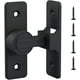 thumbnail image 1 of Pestillo de cerradura de puerta de granero - Cerradura deslizante de pestillo de puerta de granero de 90 grados - Cerradura de puerta de seguridad para el hogar para baño, garaje, dormitorio, 1 of 5