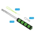 thumbnail image 3 of Unique Bargains 1.2M/4ft Telescopic Handheld Flagpoles,2Set Pointer Stick w Sponge Handle Green, 3 of 8