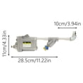 thumbnail image 3 of BotaniNest Air Loss Automatic Drain Automatic Air Loss Drain For Air Compressor 1.6Mpa Auto Drain With Filter For Compressor Quick No Electricity Required, 3 of 4
