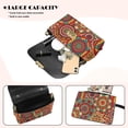 thumbnail image 4 of Pzuqiu Aztec Tribal Leather Crossbody Bags for Women Versatile Exquisite Soft Leather Quilted Shoulder Bag with Chain Strap Craftsmanship Trendy Compact for Daily Use, 4 of 7