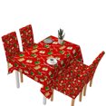 thumbnail image 2 of para navideña, para sillas de comedor, impermeables, para sillas de Papá Noel lavables, mantelería navideña pa Sunnimix Manteles, 2 of 6