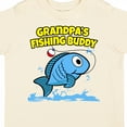 thumbnail image 4 of Inktastic Grandpa's Fishing Buddy (blue) Boys or Girls Toddler T-Shirt, 4 of 5