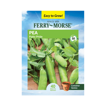 Ferry-Morse 8G Pea Patio Pride Annual Vegetable Seeds, Full Sun