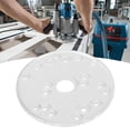 thumbnail image 3 of Woodworking Tool Router Base Plate, Strong Transparent Router Base, for Various Router Sizes Bo sch, 3 of 8