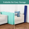 thumbnail image 4 of Best Choice Products 10ftx4ftx2in Folding Gym Mat 4-Panel w/ Carrying Handles & Folding Balance Beam - Aqua, 4 of 9
