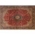 thumbnail image 1 of Ahgly Company Machine Washable Indoor Rectangle Traditional Saffron Red Area Rugs, 5' x 8', 1 of 7